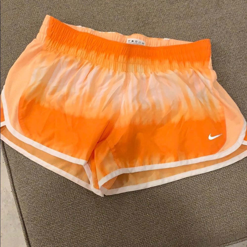 Nike running shorts tie dye ombré. Medium